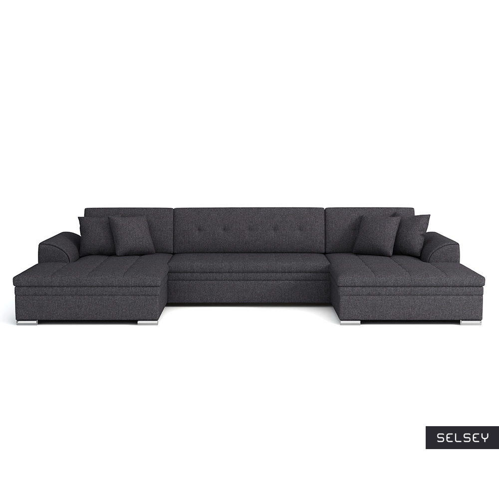 Tagrene Corner Sofa Bed Grey