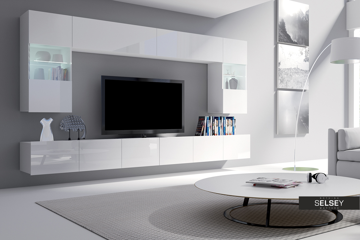 Kirdon Large Floating Wall Unit with Selsey