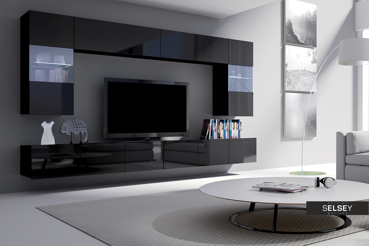 Kirdon Large Floating Wall Unit with Selsey