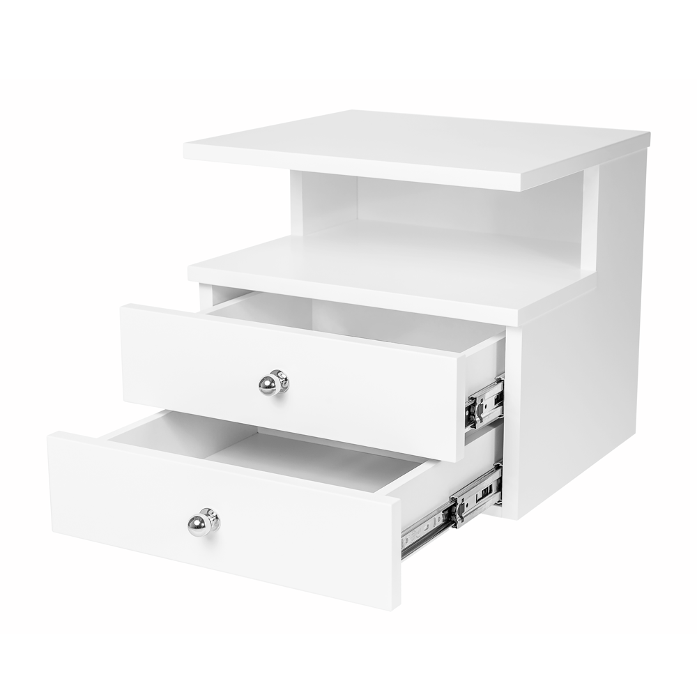 Charles 2 Drawer Floating Bedside Table Selsey