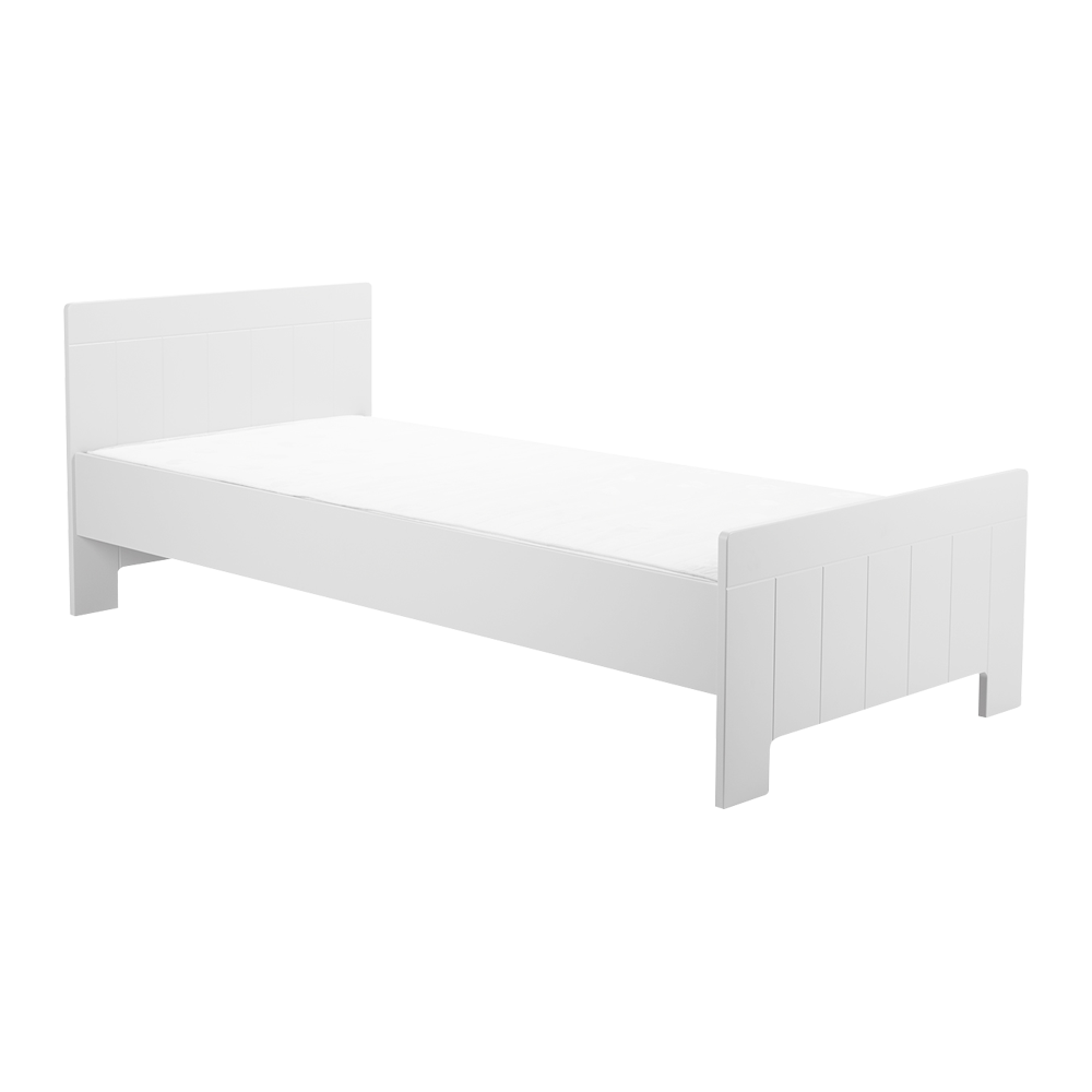 white junior bed