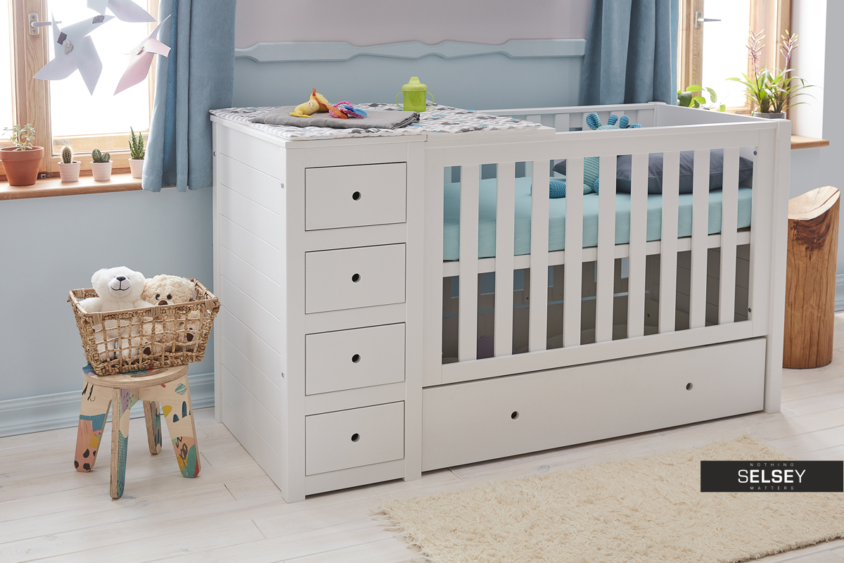 Paso Doble 3in1 Cot Bed With Storage Selsey