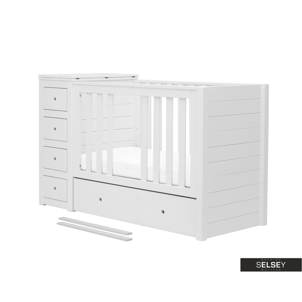 Paso Doble 3in1 Cot Bed With Storage Selsey