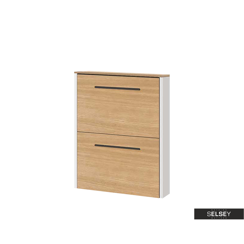 Twist 2 Shelf Floating Shoe Cabinet Selsey