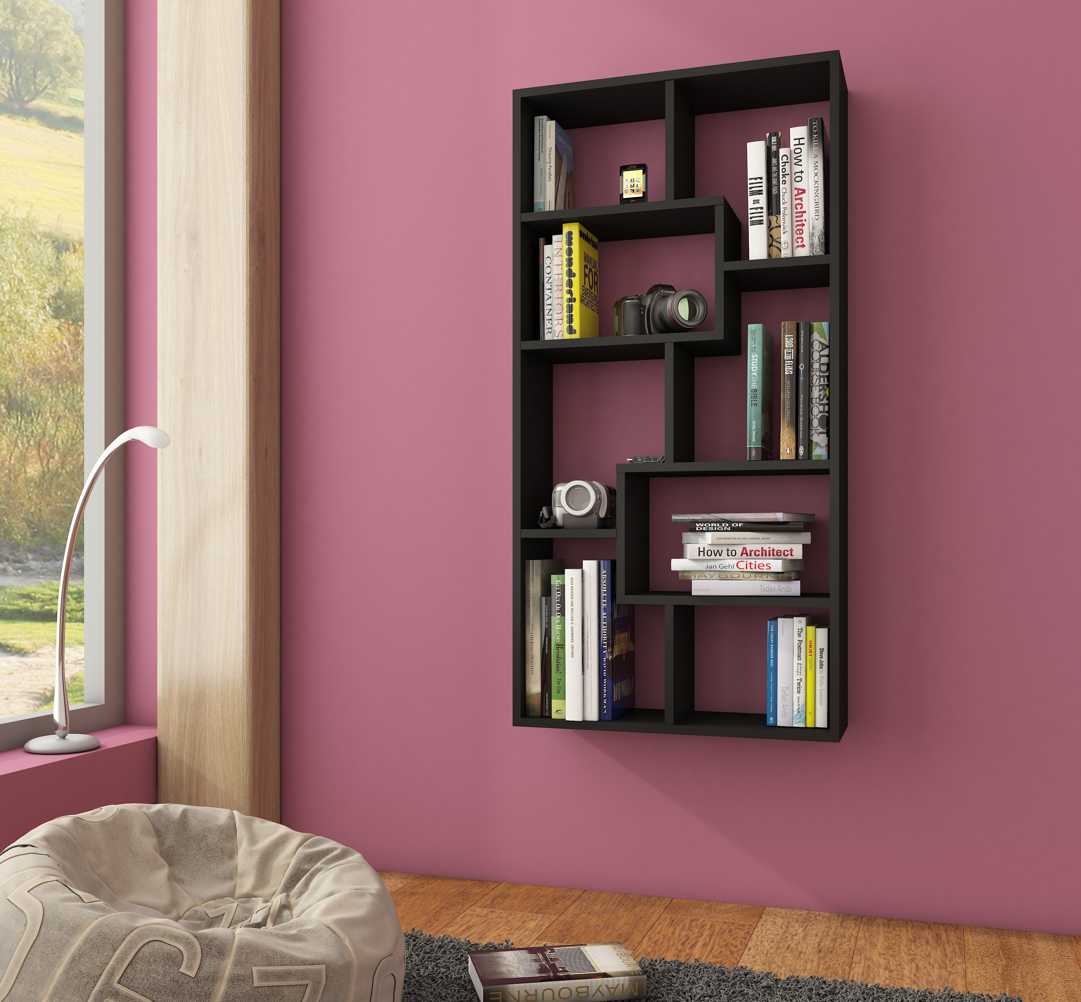 Ofantes III Hanging Bookcase Selsey