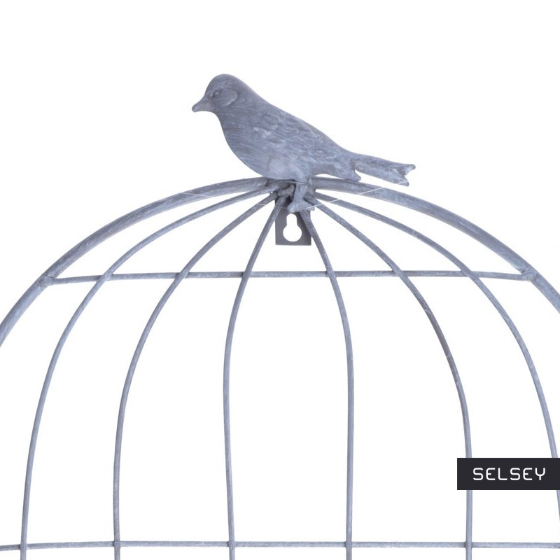 Cage Grey Decorative Hooks Selsey