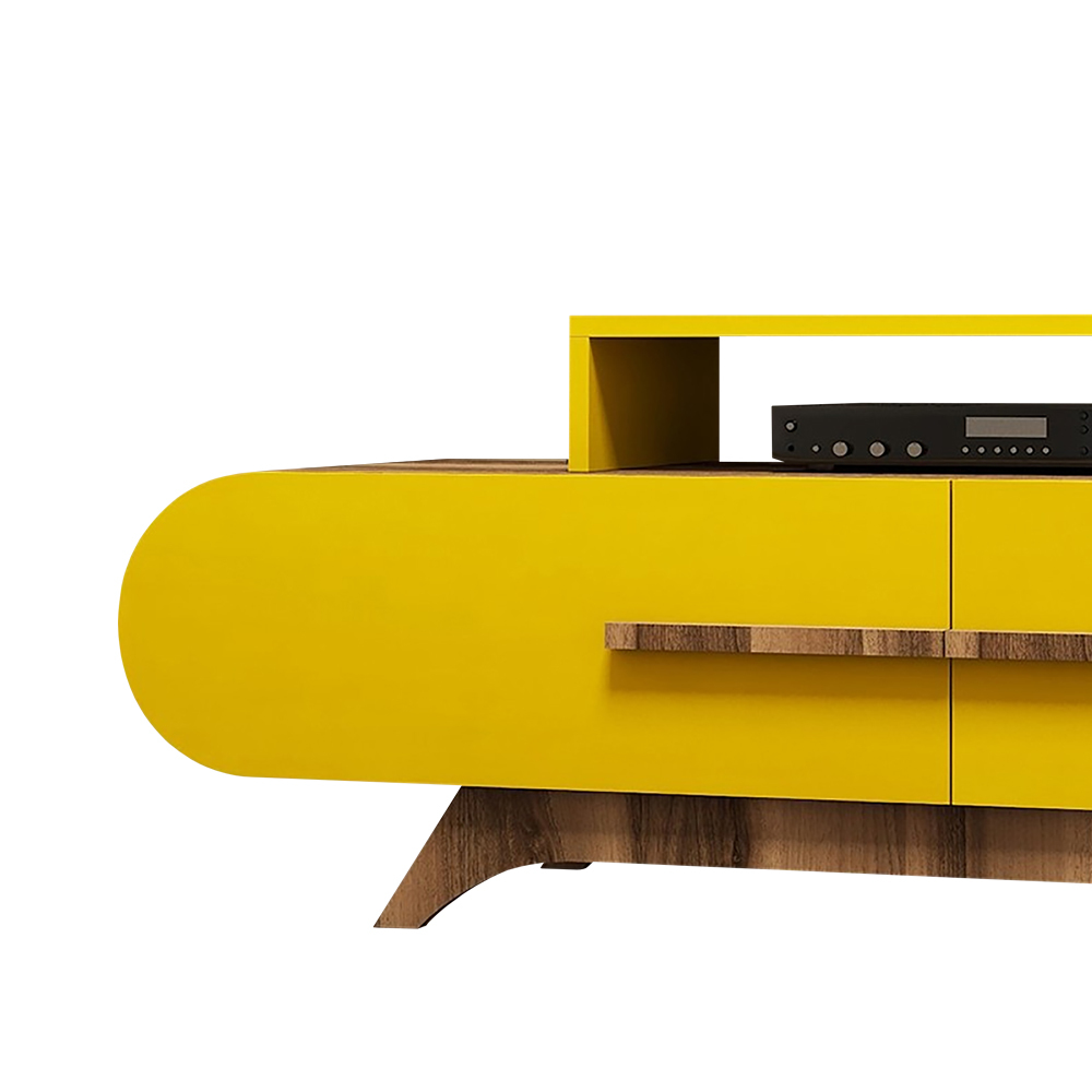 Ovalia Yellow TV Stand 145 cm Selsey
