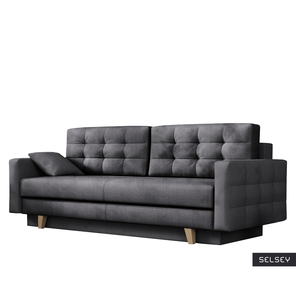 Verat Kronos Grey 2 Seater Sofa Bed Selsey